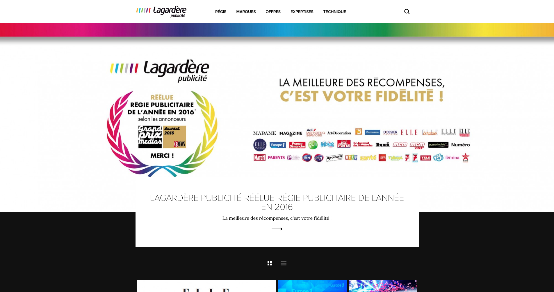 Capture Lagardère Publicité