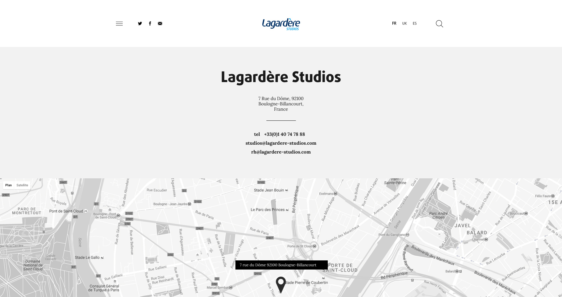 Capture Lagardère Studios